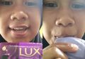 Heboh Wanita Makan Sabun Senikmat Makan Es Krim, Warganet: “Mau Viral Juga Enggak Gini-Gini Amat!”