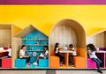 Sudut Baca Warna-warni Ramaikan Sekolah Hayarden untuk Anak-anak Pengungsi di Tel Aviv