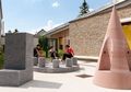 Terbuat dari Struktur Geometris, Desainer Ini Ciptakan Taman Bermain untuk Anak-anak Bersoasialisasi