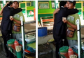 Momen Mengharukan ketika Anak yang Lulus Kuliah Peluk Ayahnya yang Merupakan Penjual Siomay