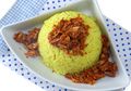 Resep Nasi Kuning Abon Cakalang, Resep Nasi Kuning Komplit Untuk Sarapan Yang Mudah Dibuat