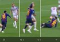 Video - Detik-detik Lionel Messi Tonjok Gelandang Liverpool Hingga Berakhir dengan Petisi Larangan Bermain