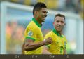 Istri Casemiro Dua Kali Terciduk Ogah Pakai Jersey Timnas Brasil Saat Tonton Copa America 2019 dari Tribun Penonton