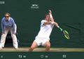 Detik-detik Mata Petenis Perancis Terkena Bola Hasil Smash Lawan di Final Wimbledon 2019