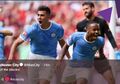 Video - Momen Raheem Sterling Berikan Jersey Manchester City pada Fan Liverpool di Laga Community Shield