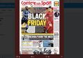 Romelu Lukaku dan Chris Smalling Jadi Headline 'Black Friday' Surat Kabar Italia