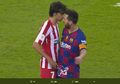 VIDEO - Titisan Cristiano Ronaldo Vs Lionel Messi, Nyaris Baku Hantam di Piala Super Spanyol!