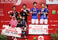 Indonesia Masters 2020 - Momen Kocak Anak Ahsan/Hendra saat Salah Naik Podium Juara