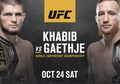 UFC 254 - Gaethje Bakal Hajar Khabib Pakai Serangan Brutal dan Sporadis