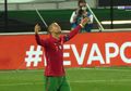Portugal Vs Spanyol Imbang, Cristiano Ronaldo Emosi ke Wasit