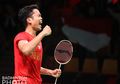 Hasil Final Piala Thomas 2020 - Comeback Anthony Ginting Bikin China Gigit Jari, Indonesia Unggul 1-0!