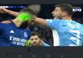 Mental Benzema Bungkam Etihad Lewat Panenka Walau Diserang Laser