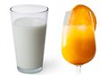 Susu dan Jus Jeruk, Mana yang Lebih Baik untuk Sarapan?