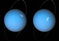 Aurora di Planet Uranus
