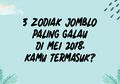 3 Zodiak Jomblo Paling Galau di Mei 2018. Kamu Termasuk?