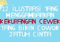 12 Ilustrasi yang Menggambarkan Kekurangan Cewek Yang Bikin Cowok Jatuh Cinta