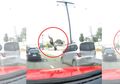 Ngeri, Lihatlah Foto 1 Detik Sebelum Wanita ini Tertabrak Mobil, Kesalahannya Sepele!