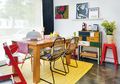 Semarak Retro di Dapur Mungil