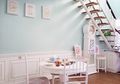 Nuansa Pastel, Begini Cantiknya Desain Rumah Mungil Bergaya American House!