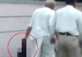 (VIDEO) Pria Ini Berjalan dengan Santai di Keramaian Kota Sambil Menjinjing Kepala Istrinya