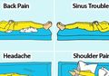 9 Posisi Tidur Ini Bantu Selesaikan Banyak Masalah Dari Pencernaan Hingga Nyeri Punggung!