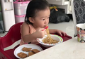 Rahasia Tumbuh Jadi Anak Cerdas, Ternyata Ini Makanan yang Sering Dikonsumsi Thalia Putri Onsu