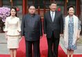 Tampil Perdana di Depan Publik, Gaya Busana Istri Kim Jong Un Berhasil Buat Publik Terpana