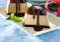 Aroma Kopi pada Puding Kapucino Saus Cokelat Sungguh Menggoda untuk Menutup Santapan