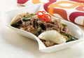 Praktis Banget Membuat Daging Tumis Bumbu Pecel nan Sedap
