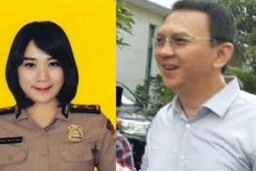 Bripda Puput dan <a href='https://palembang.tribunnews.com/tag/ahok' title='Ahok'>Ahok</a>