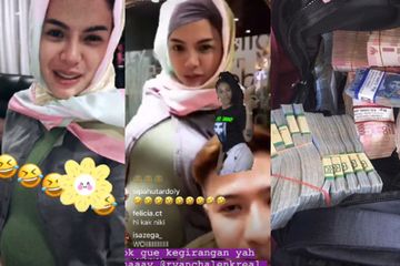 Pamer Uang Satu Tas Penuh, Nikita Mirzani: untuk Biaya Persalinan Cucu Konglomerat! 