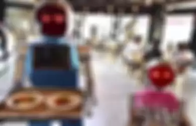 Robot akan menggantikan karyawan di restoran fast food
