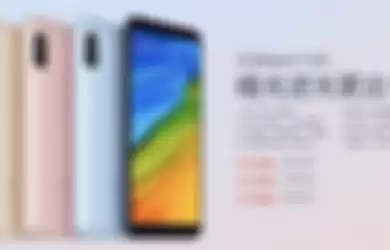 Flash sale Redmi Note 5 di Tiongkok