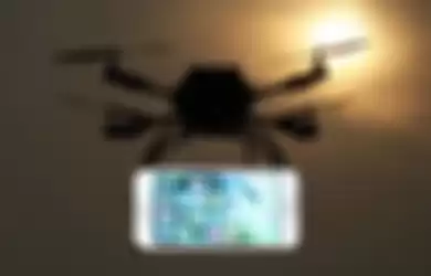 Drone untuk menyelundupkan iPhone