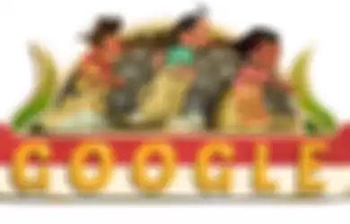 Google Doodle HUT RI Tahun 2018