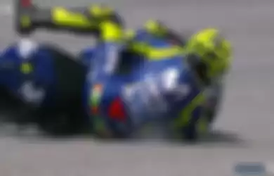 Valentino Rossi crash di Malaysia