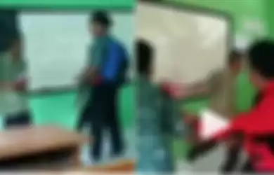 Viral video tindak 'pengeroyokan' oknum guru di Kendal
