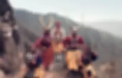 Mask Dancers, Paro, Bhutan