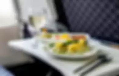 Makanan yang disajikan di pesawat