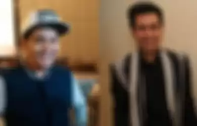 Olga Syahputra dan Indra Bekti 