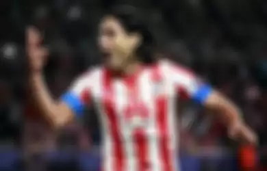 Falcao Hattrick Atletico Madrid Gilas Chelsea