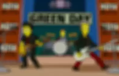 Green Day di The Simpsons