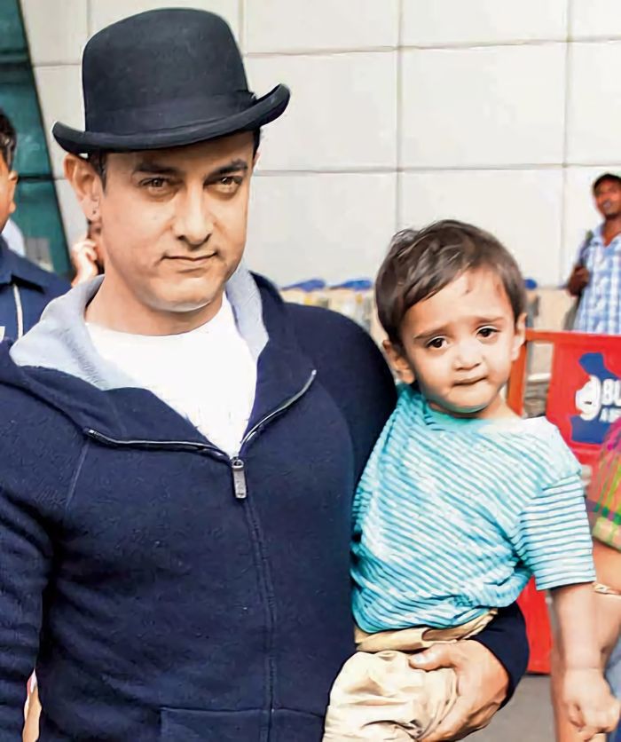 Aamir Khan dan anaknya