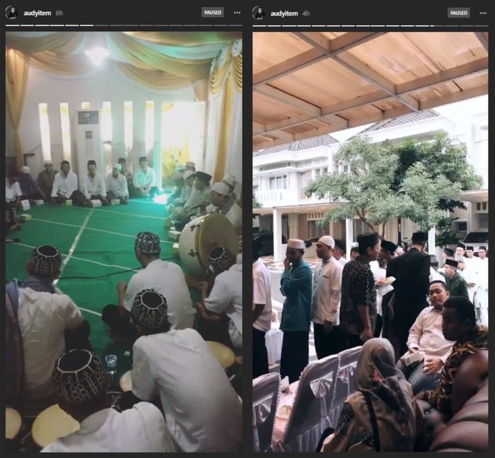 Tasyakuran Audy Item menuju kehamilan 4 bulan