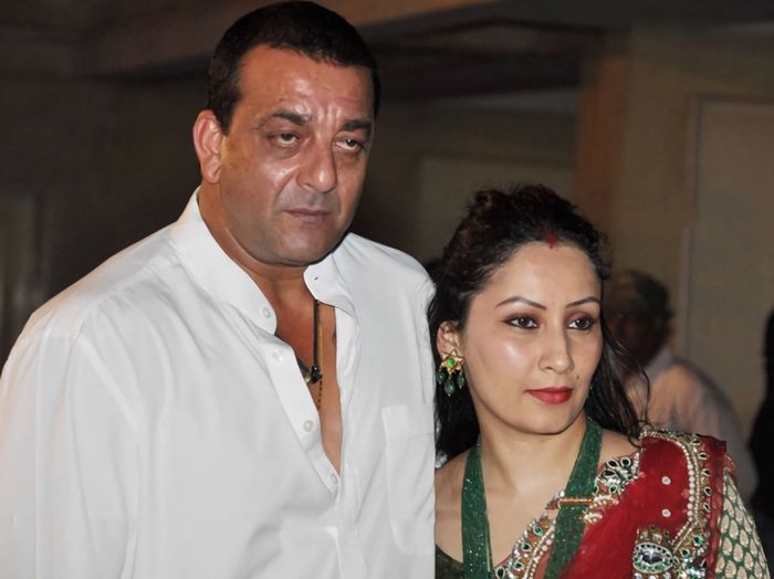 Sanjay Dutt dan istri