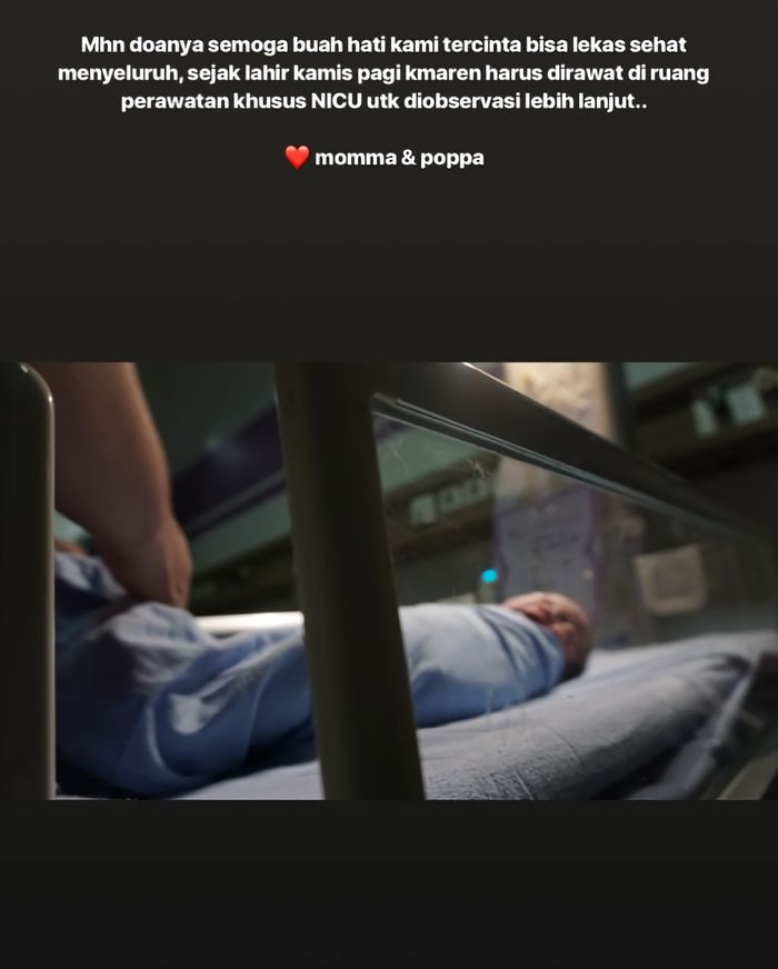 unggahan insta story Adi Nugroho