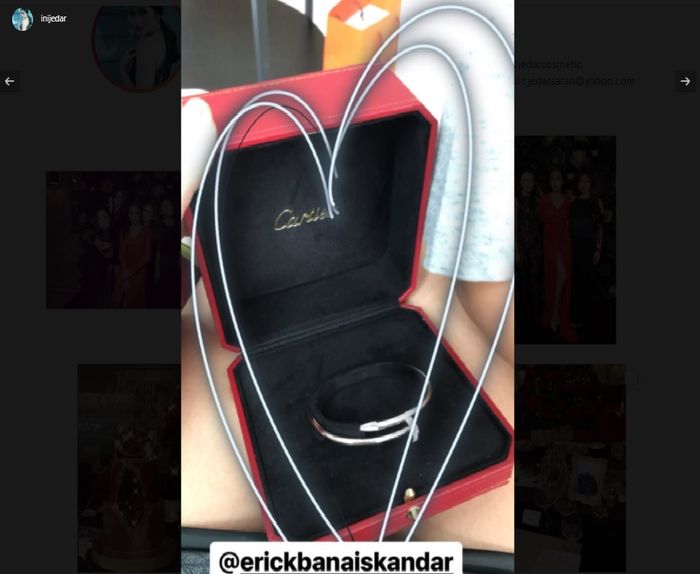 Kado Ulang Tahun Jessica Iskandar