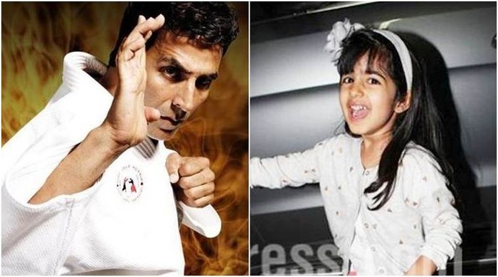 Akshay Kumar dan putrinya