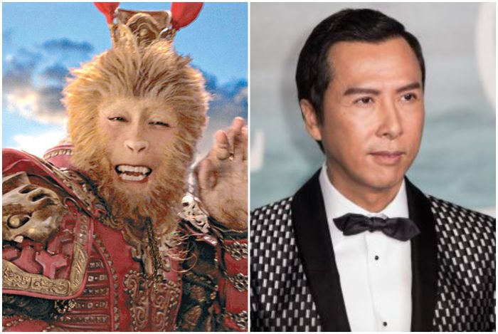Donnie Yen berperan sebagai siluman kera sakti dalam The Monkey King (2014)