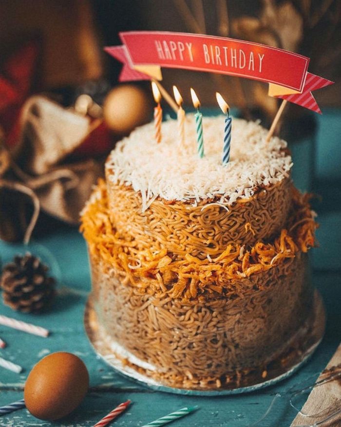 Kue mie instant